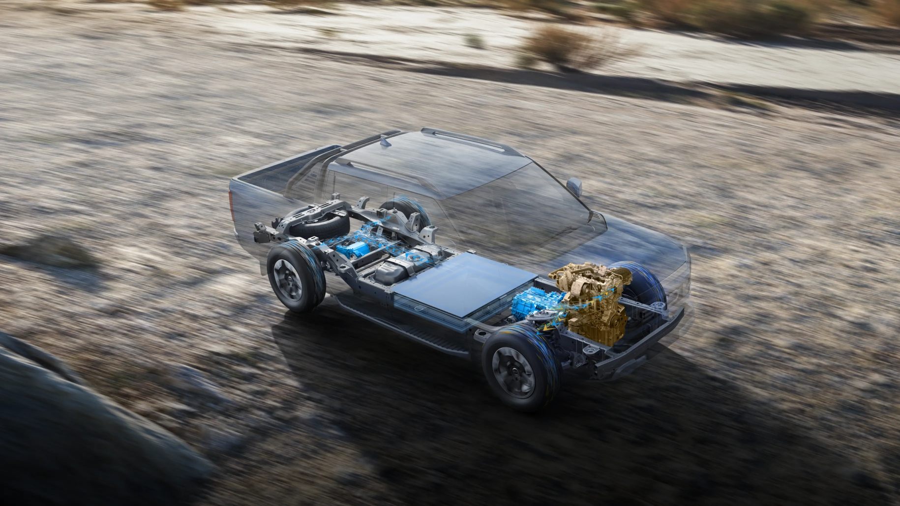 DMO Super Hybrid Off-Road Platform (Pickup)