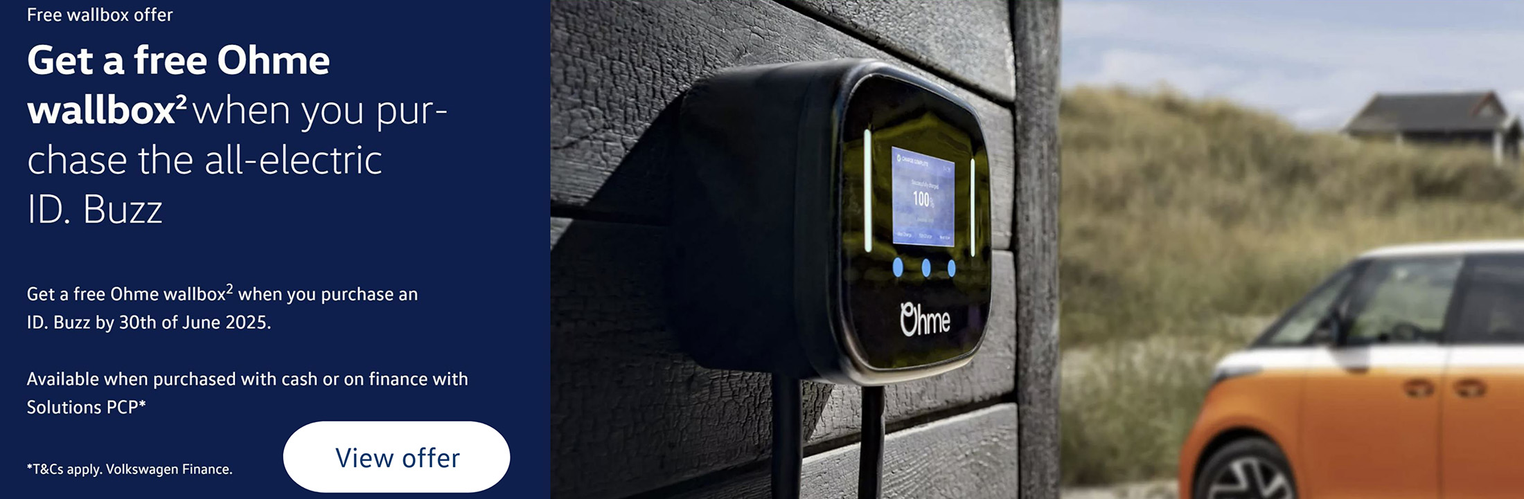 Get a free Ohme wallbox