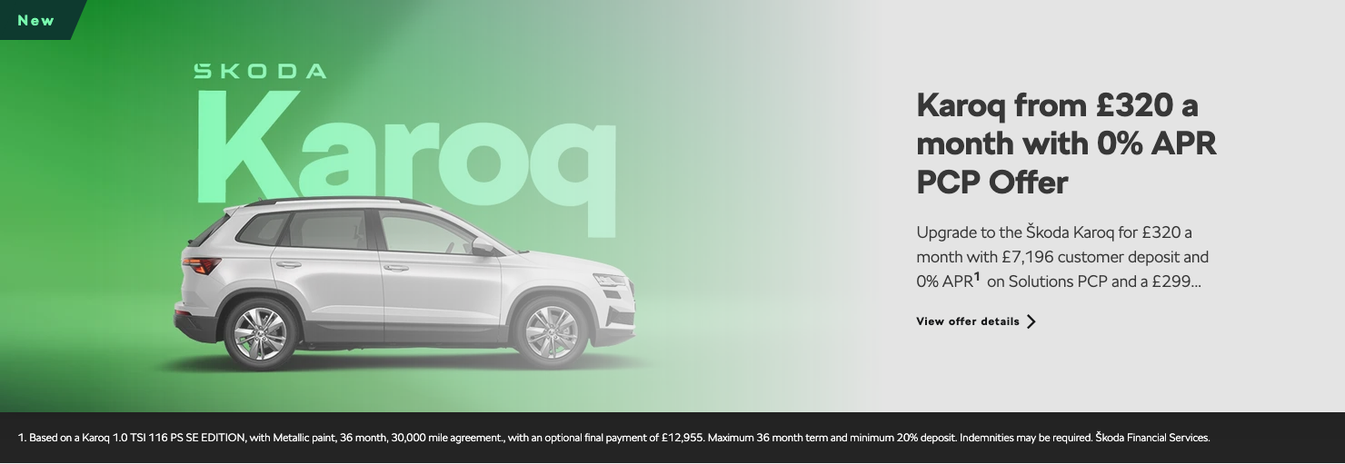 Karoq 0% APR