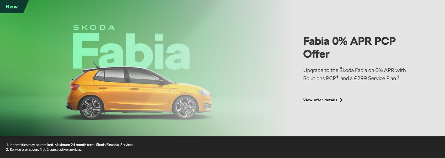 Fabia 0% APR