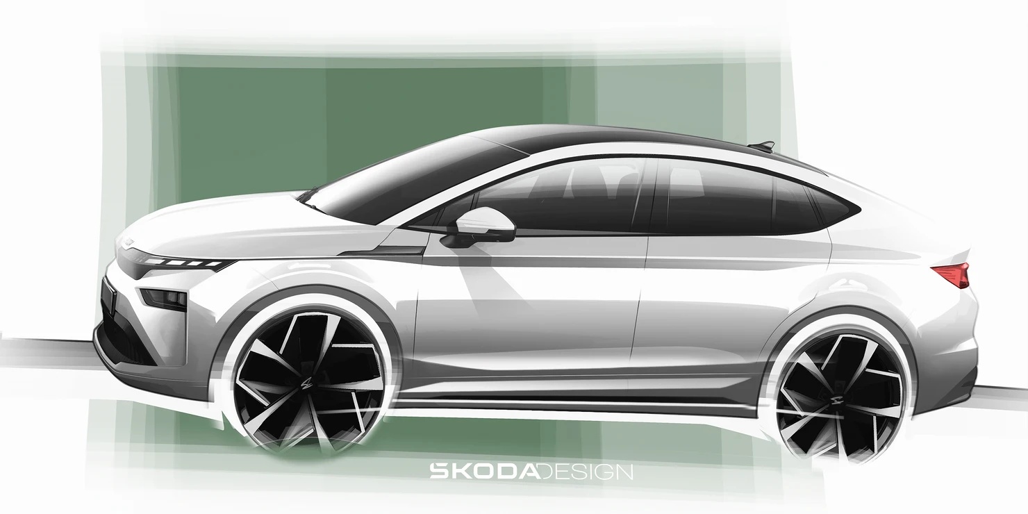 New Škoda Enyaq coupé design