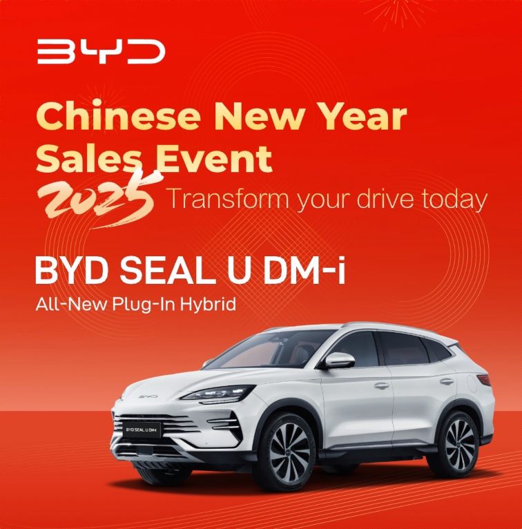 BYD Chinese new year 2025 Sales Event