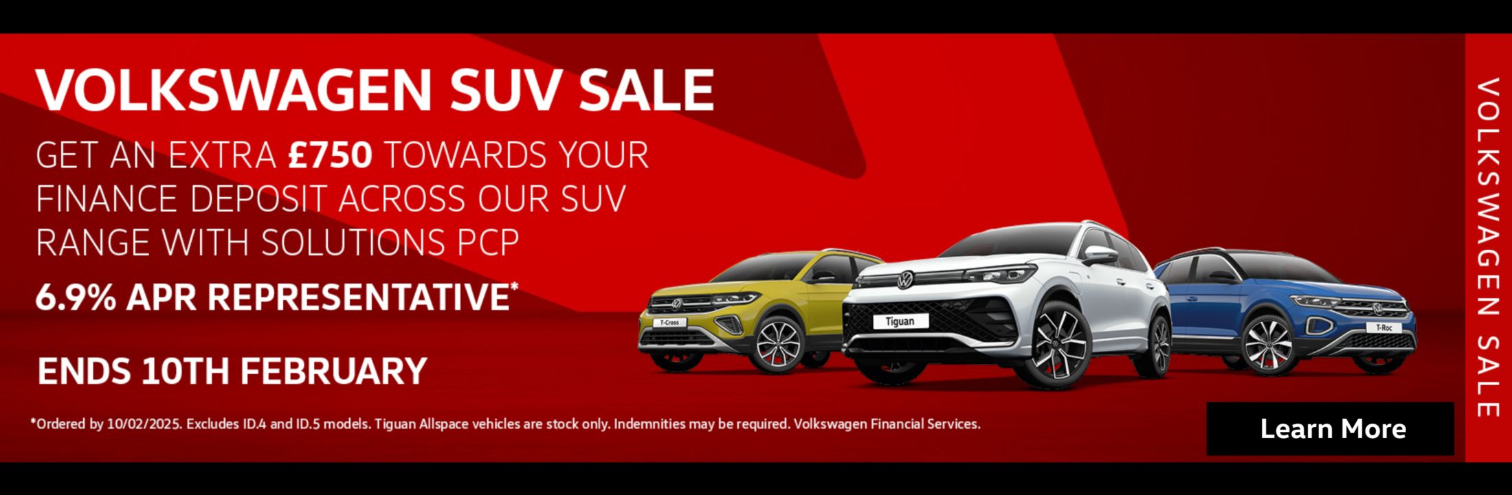 SUV Sale banner 1