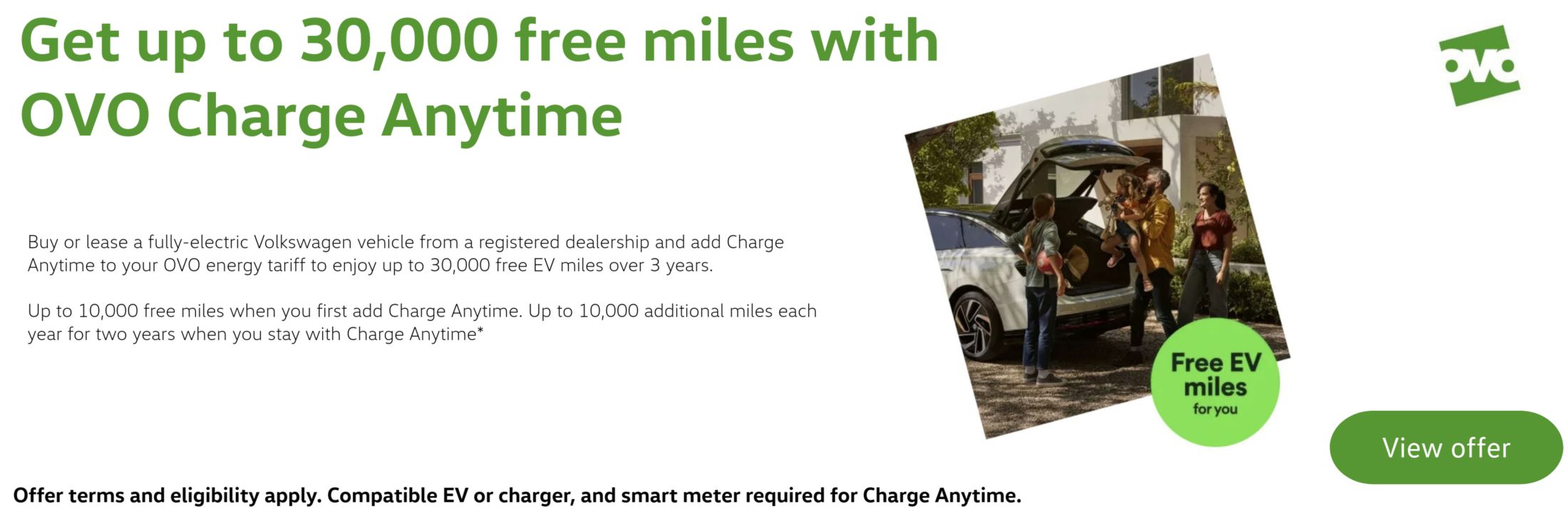 OVO Energy Charge Offer