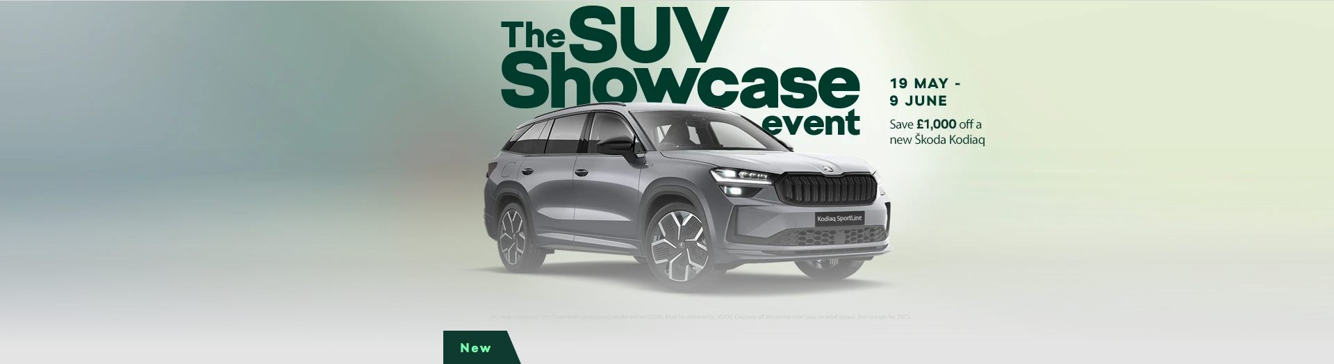 Kodiaq SUV Event banner