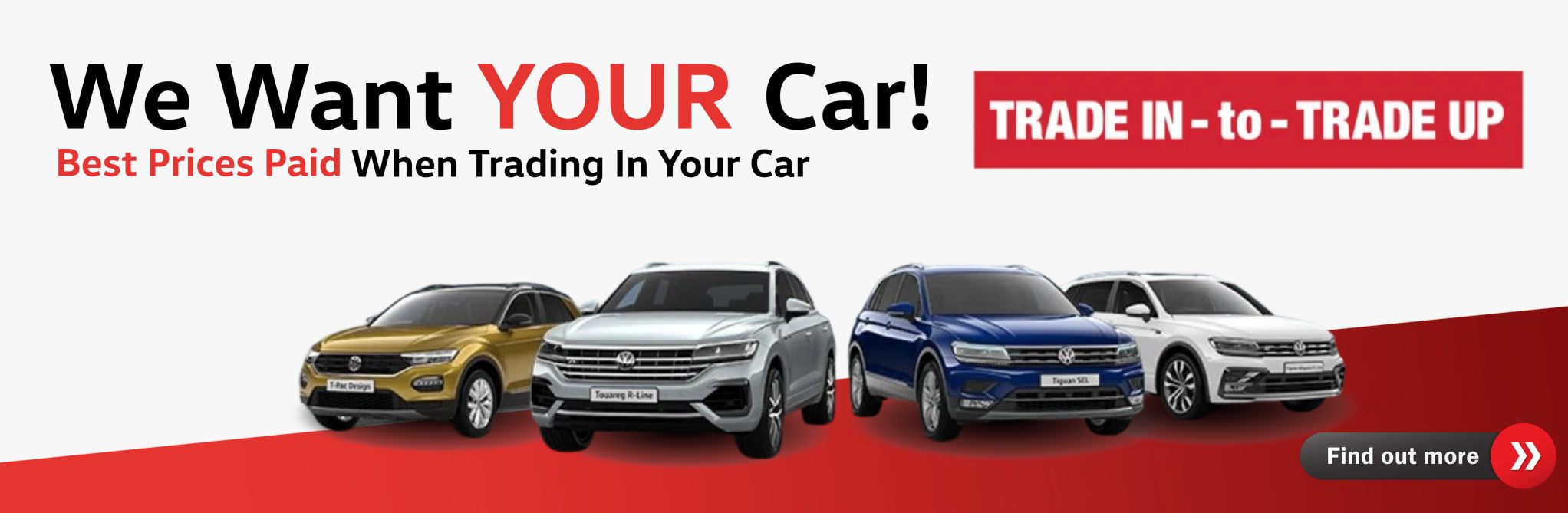 We want your car - banner 2