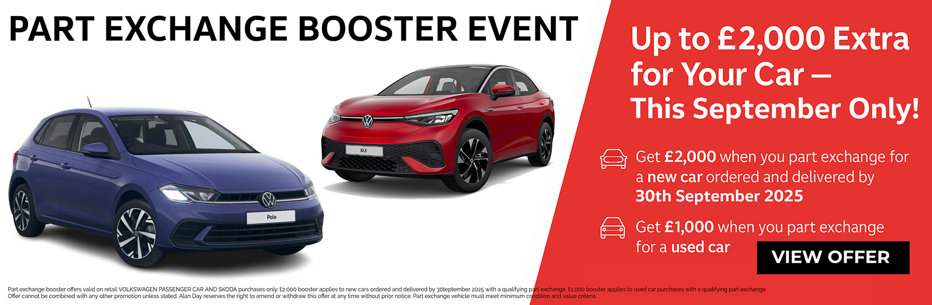 Škoda Part Exchange Event - September