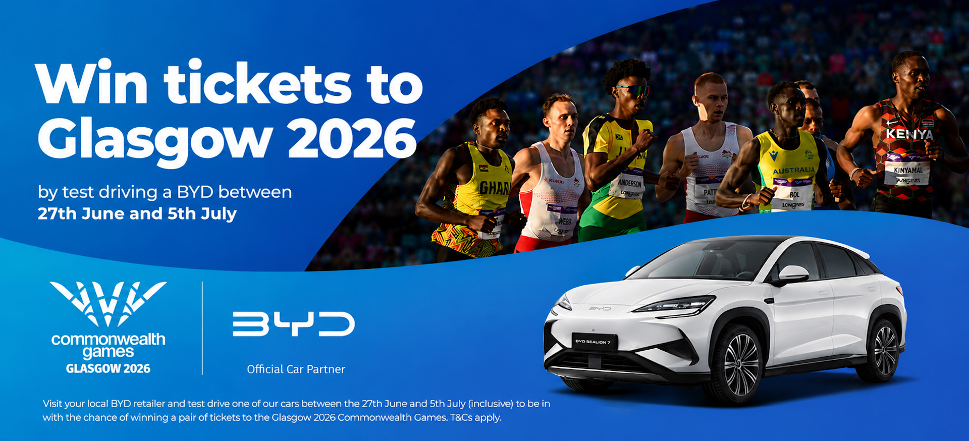 Glasgow 2026 Commonwealth Games - banner