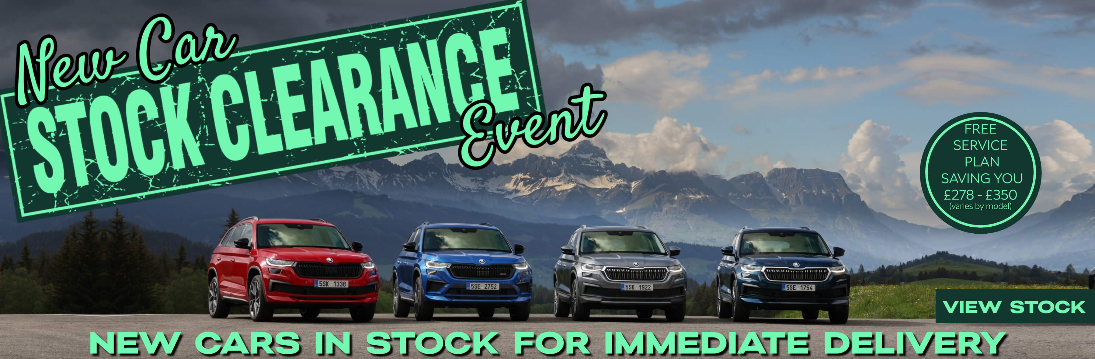 New Car Stock Clearance Event