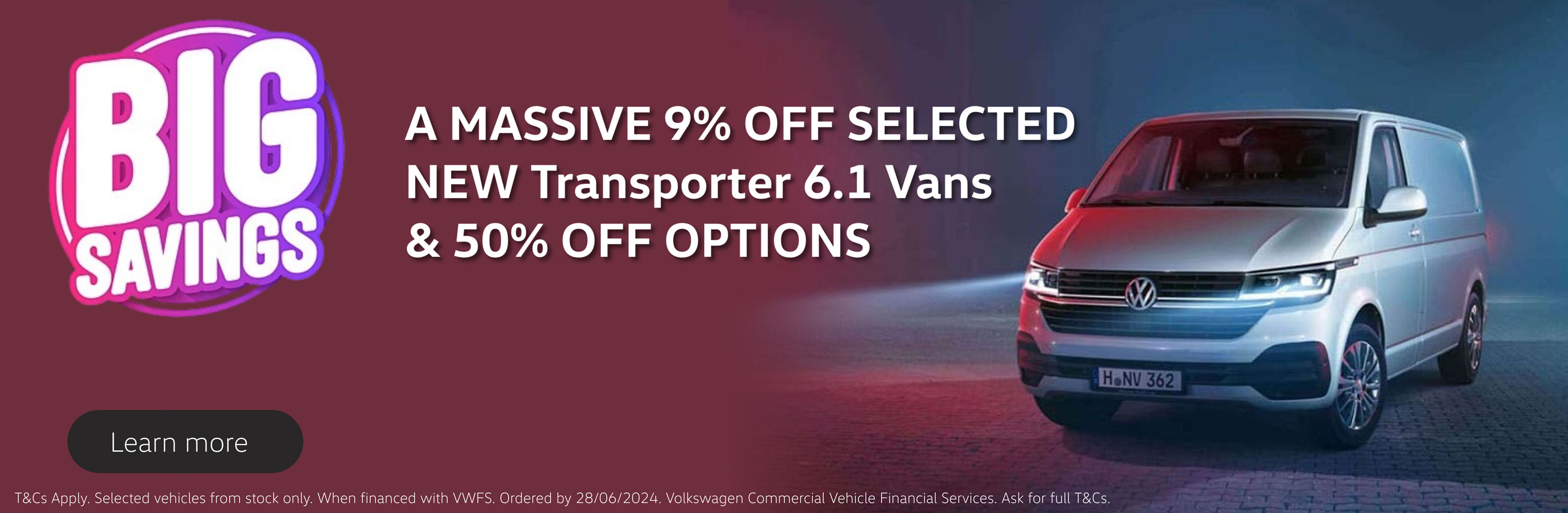 Summer Sale Event slider 1 - Volkswagen Transporter